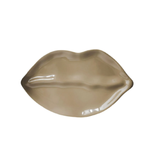 Plate lip beige