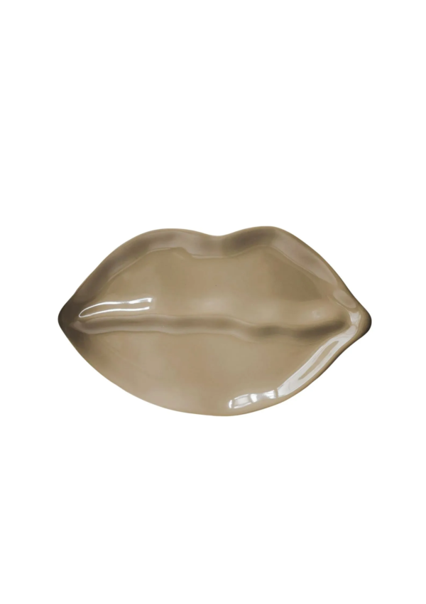 Plate lip beige