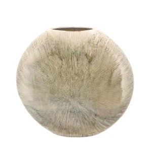 Vaas Jada beige/creme/olijf - groot