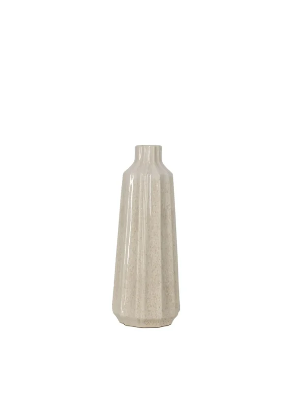 Vaas stripes crème/beige - klein