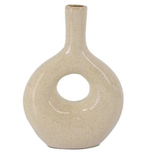 Vaas ovaal crème/beige – medium