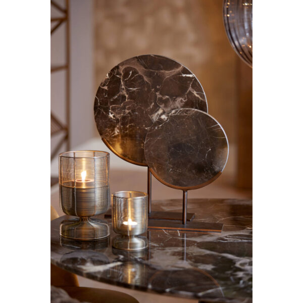 Ornament moreno donker bruin marmer - Afbeelding 3