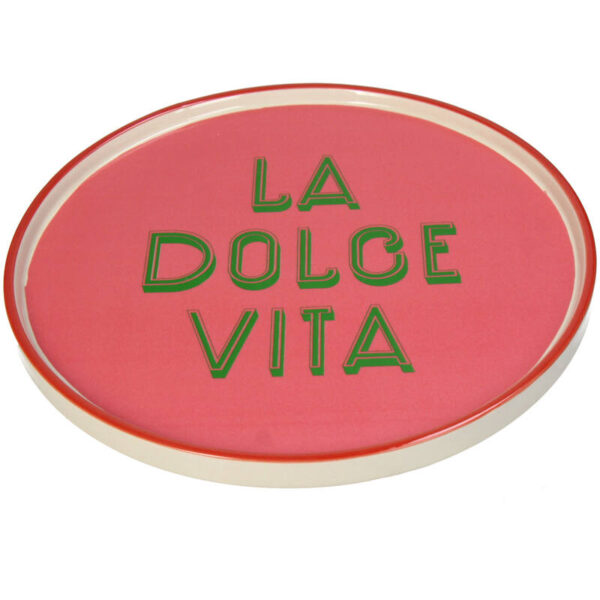 Plate La Dolce Vita